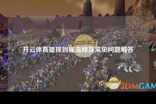 开云体育提现到账流程及常见问题解答
