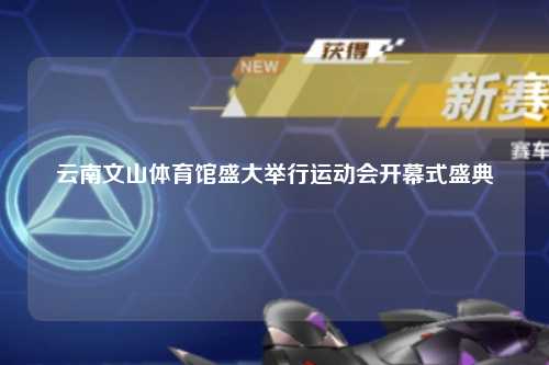 云南文山体育馆盛大举行运动会开幕式盛典