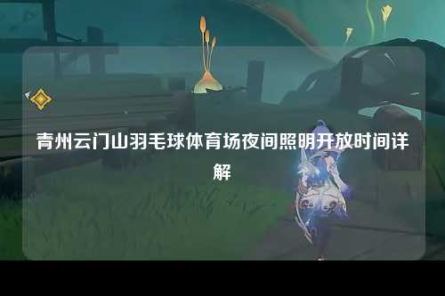 青州云门山羽毛球体育场夜间照明开放时间详解