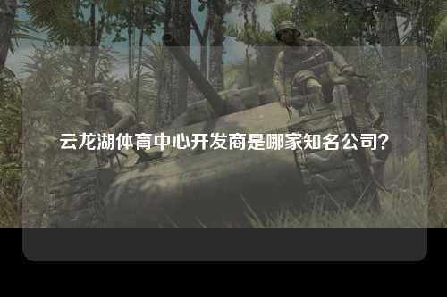 云龙湖体育中心开发商是哪家知名公司？