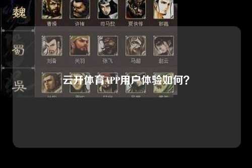 云开体育APP用户体验如何？